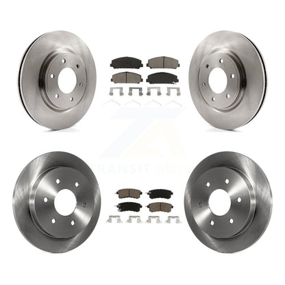 Kit de plaquettes en céramique pour rotors de frein avant et arrière, pour Nissan Armada 17-19 avec Roto solide