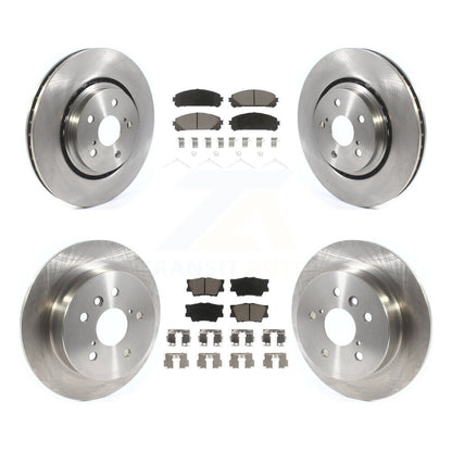 Kit de rotors de frein à disque avant et arrière et plaquettes en céramique pour Toyota Camry TRD 2022