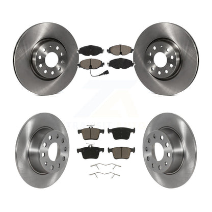 Rotors de frein à disque avant et arrière et kit de plaquettes en céramique pour Volkswagen Taos FW 2022 – 2023