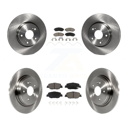 Kit de rotors de frein à disque avant et arrière et plaquettes en céramique pour Honda CR-V K8C-103189