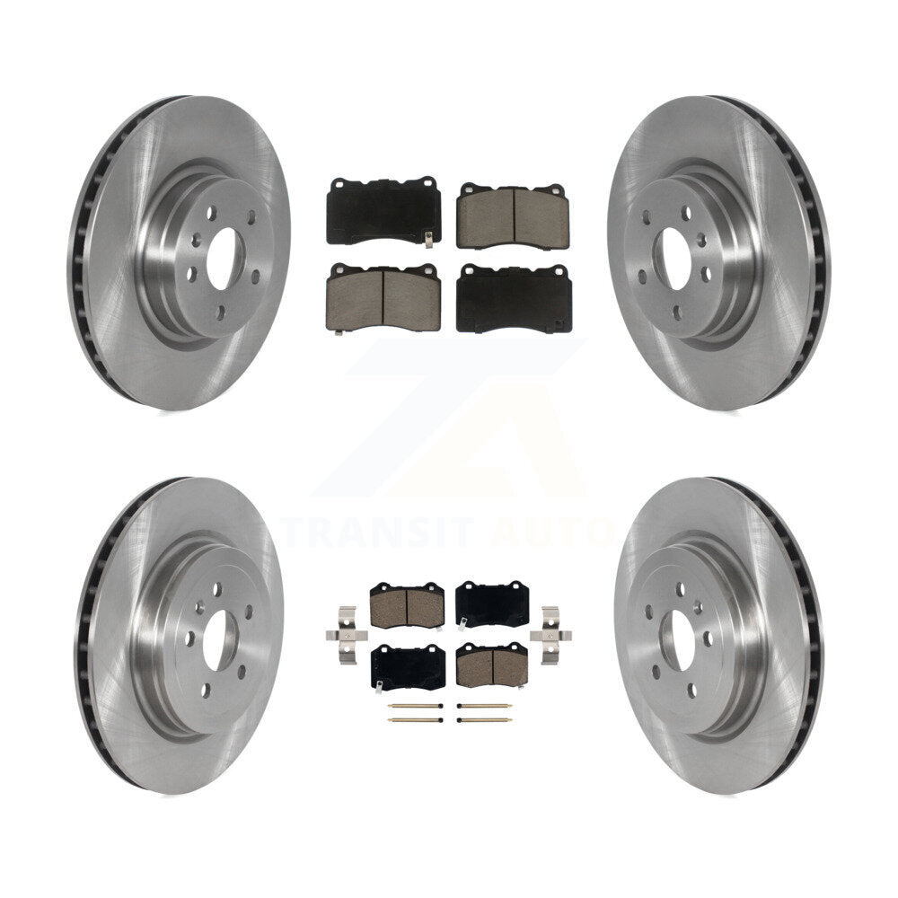 Kit de rotor de frein à disque avant et arrière et plaquettes en céramique pour Tesla X S avec étrier Brembo
