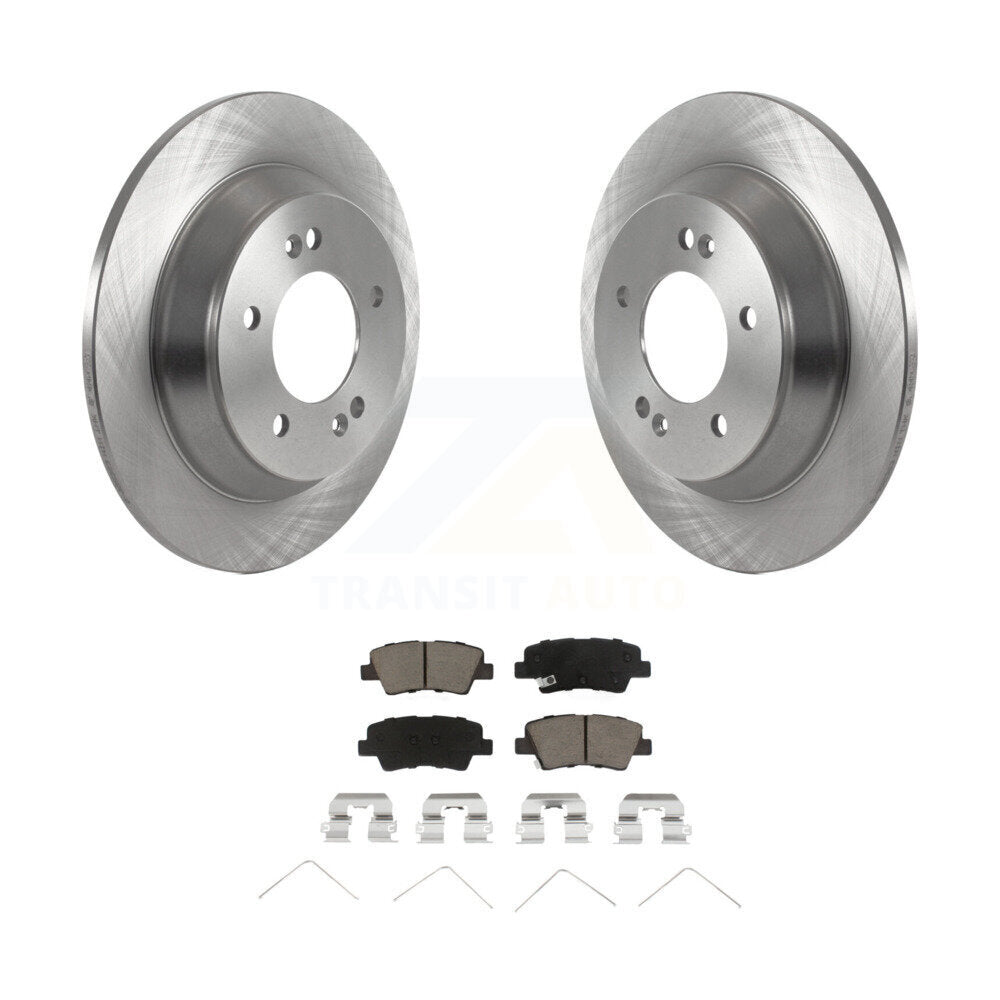 Kit de disques de frein à disque arrière et de plaquettes en céramique pour Kia Soul 2020 – 2022, 1,6 l