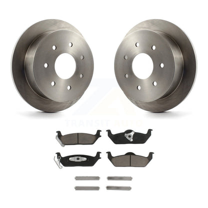 Kit de disques de frein à disque arrière et plaquettes en céramique pour Ford F-150 K8C-103200