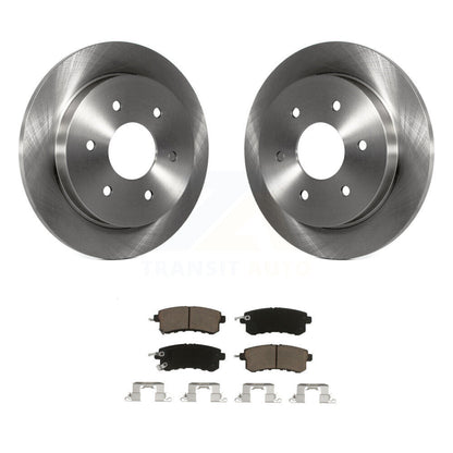 Rotors de frein arrière et kit de plaquettes en céramique pour Nissan Armada 2017-2019 avec Roto solide