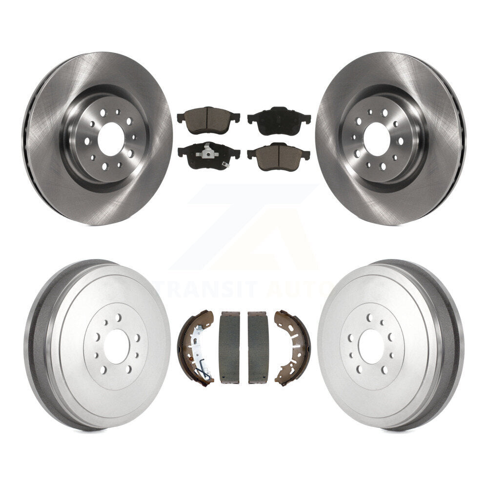 Kit de plaquettes et de tambour en céramique pour Rotor de frein avant et arrière, pour Ram ProMaster Cit 2015 – 2021