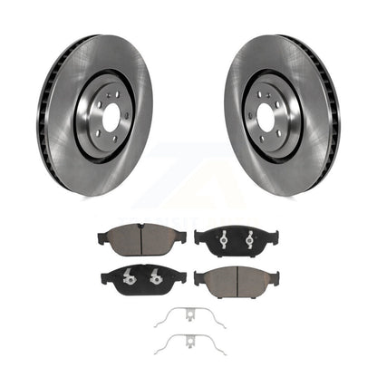 Kit de disques de frein à disque avant et plaquettes en céramique pour Audi A8 Quattro K8C-103221
