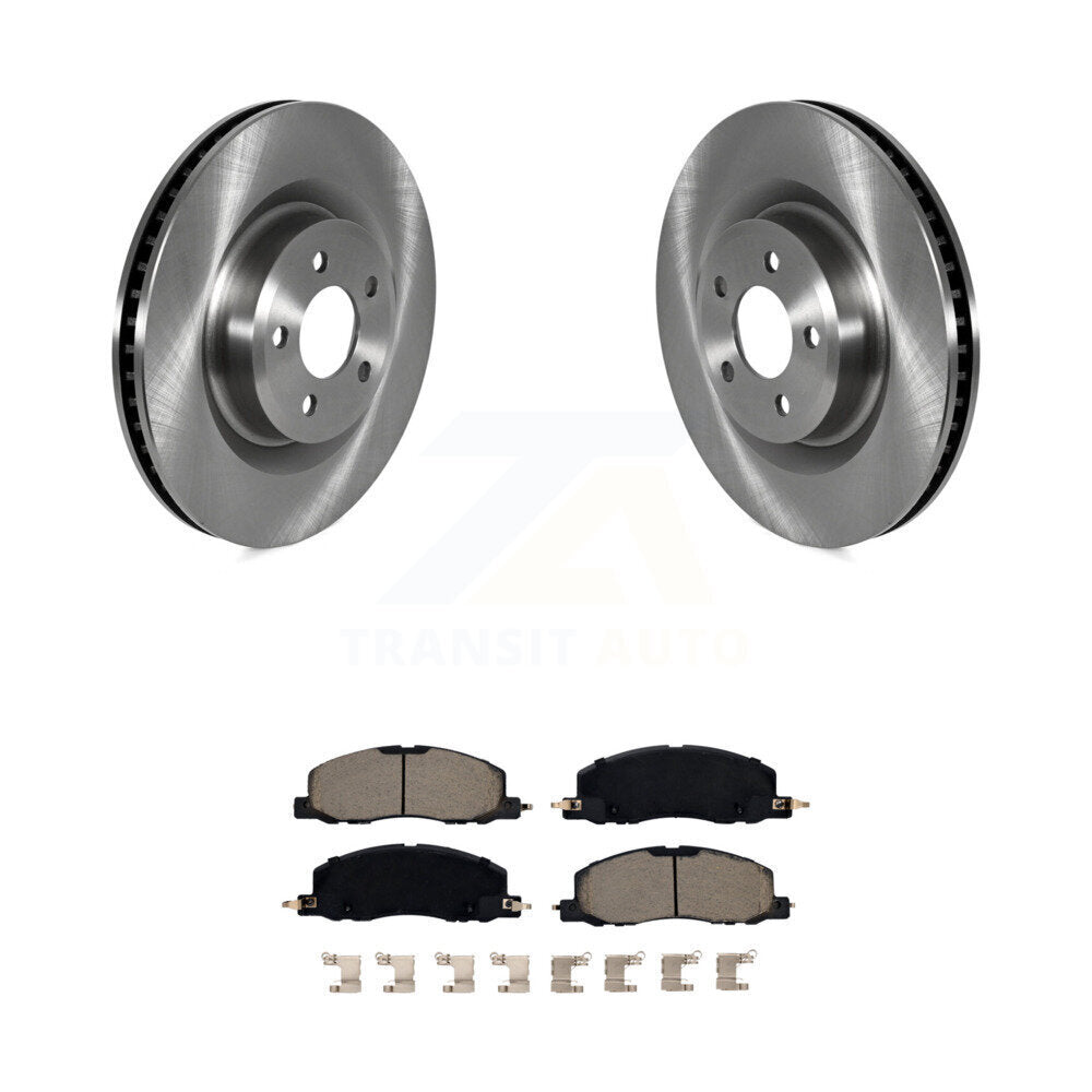Kit de rotors de frein à disque avant et plaquettes en céramique pour Ford Explorer Lincoln Aviator