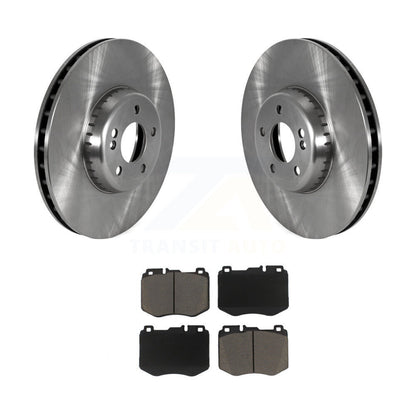 Kit de rotors de frein à disque avant et plaquettes en céramique pour Mercedes-Benz C300 C400 C350e