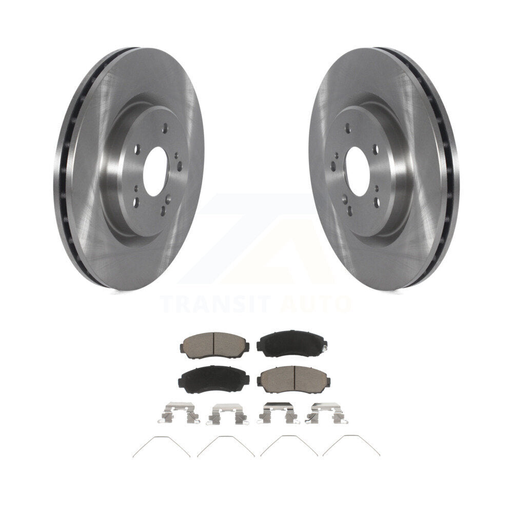 Kit de disques de frein à disque avant et de plaquettes en céramique pour Acura RDX 2019-2023 K8C-103227