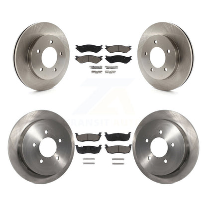 Kit de rotor de frein à disque avant et arrière et plaquettes en céramique pour Ford F-150 Heritage 4W 2004