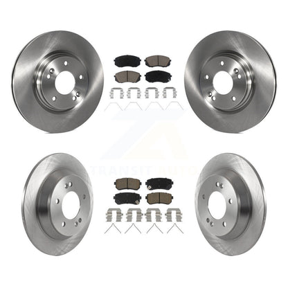 Kit de rotors de frein à disque avant et arrière et plaquettes en céramique pour Hyundai Kona K8C-103281