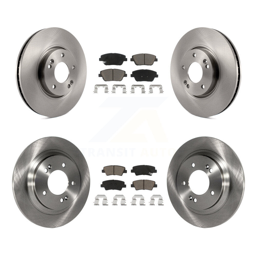 Kit de rotors de frein à disque avant et arrière et plaquettes en céramique pour Hyundai Sonata K8C-103300