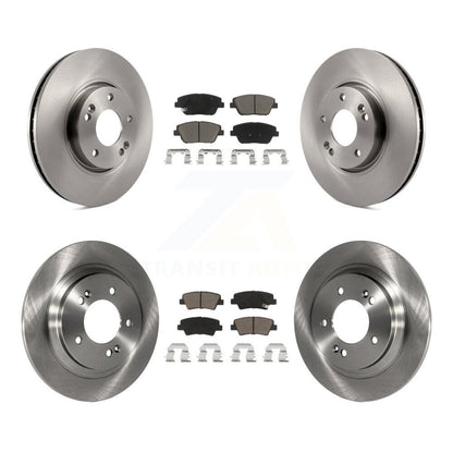Kit de rotors de frein à disque avant et arrière et plaquettes en céramique pour Hyundai Sonata K8C-103300