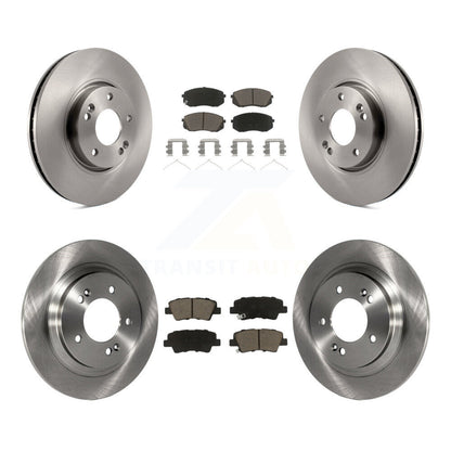 Kit de rotors de frein à disque avant et arrière et plaquettes en céramique pour Hyundai Sonata K8C-103301