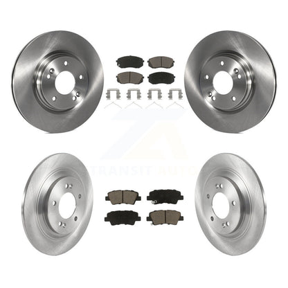 Kit de rotor de frein avant et arrière et plaquettes en céramique, pour Hyundai Kona électrique Kia Niro E