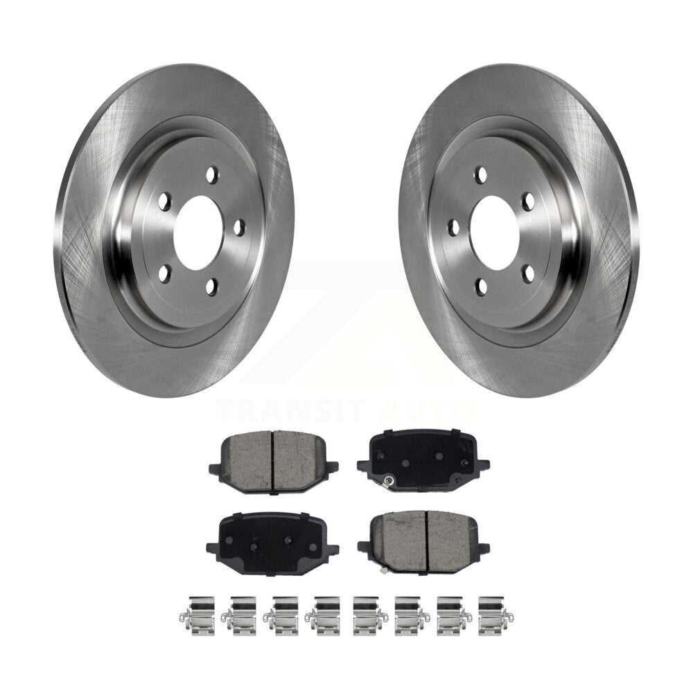 Kit de disques de frein à disque arrière et plaquettes en céramique pour Ford Explorer 2022-2024 2,3 L