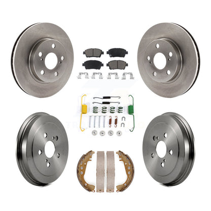 Kit de tambour à plaquettes en céramique, Rotor de frein à disque avant et arrière (7 pièces) pour Toyota Celica G 2000