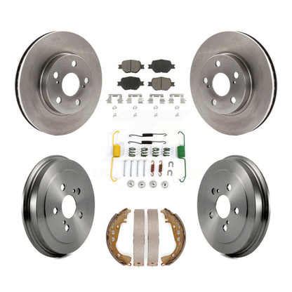 Kit de tambour à plaquettes en céramique, Rotor de frein à disque avant et arrière (7 pièces) pour Toyota Celica G 2001