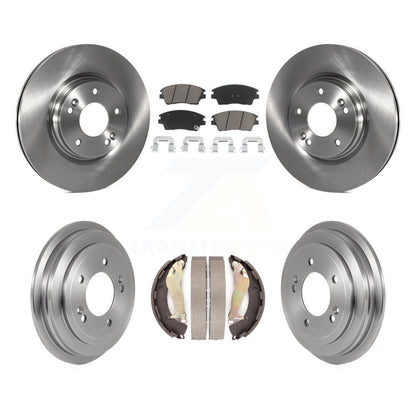 Kit de plaquettes et de tambour en céramique pour Rotor de frein avant et arrière, pour Hyundai Elantra 2017 2020 1.6