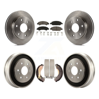 Kit de tambour de tampon en céramique de Rotor de frein avant et arrière pour frein arrière à disque GMC Sierra 1500