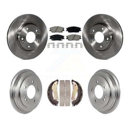 Kit de plaquettes et de tambour en céramique, Rotor de frein à disque avant et arrière, pour Hyundai Venu 2020 – 2023