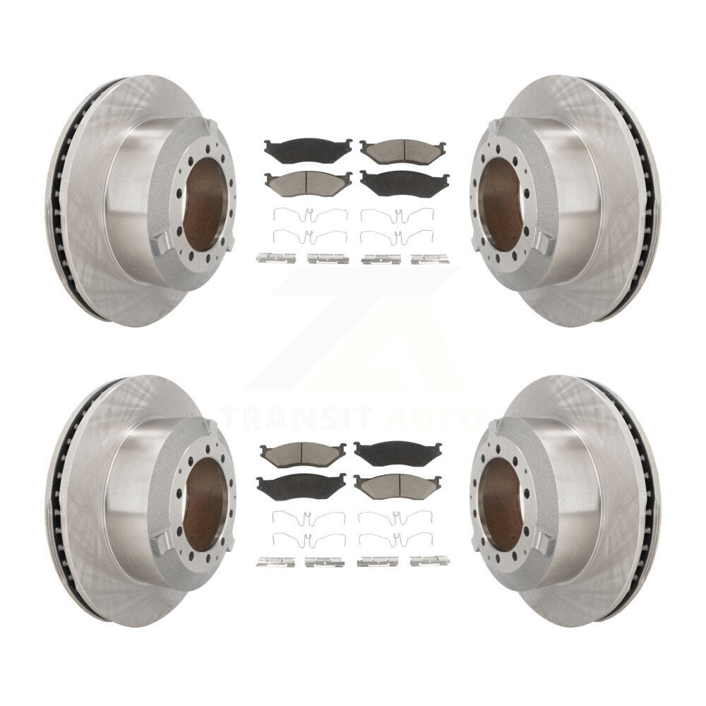 Kit de plaquettes en céramique pour Rotors de frein avant et arrière, pour International TerraStar IC AE Schoo
