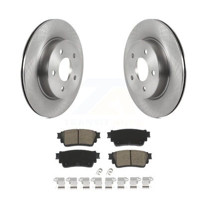 Kit de disques de frein à disque arrière et plaquettes en céramique pour Nissan Rogue K8C-103353