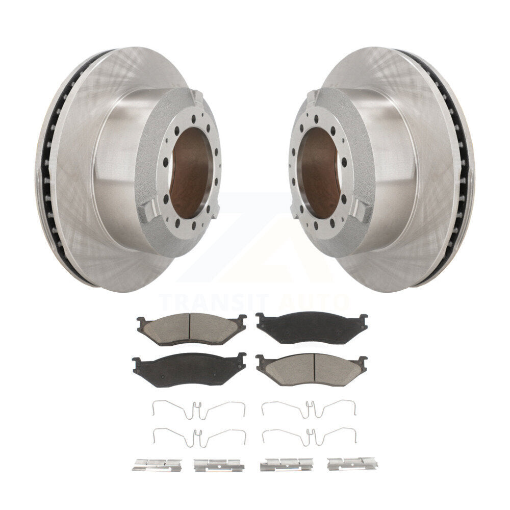 Kit de rotor de frein arrière et de plaquettes en céramique, pour Ford F-450 Super Duty F-550 Internationa