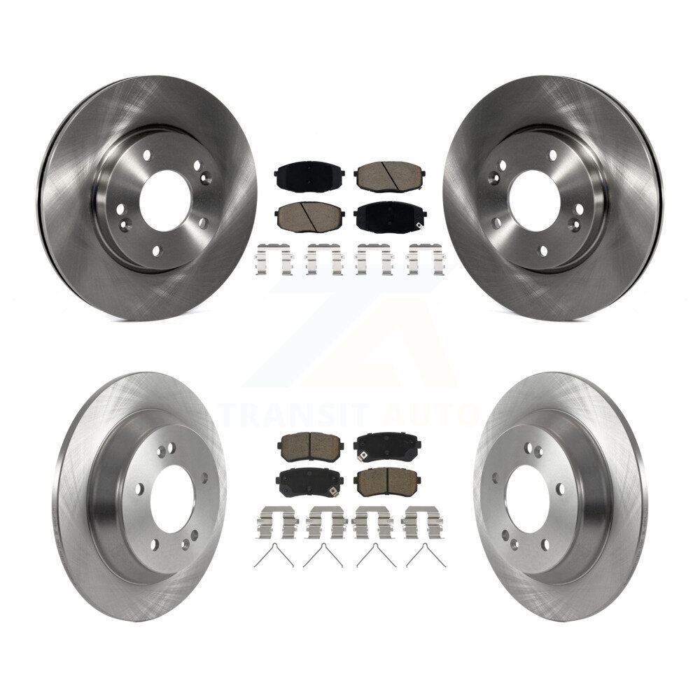 Kit de plaquettes de frein à disque avant et arrière, Rotors en céramique, pour Hyundai Kona FWD 2022 avec 1.6