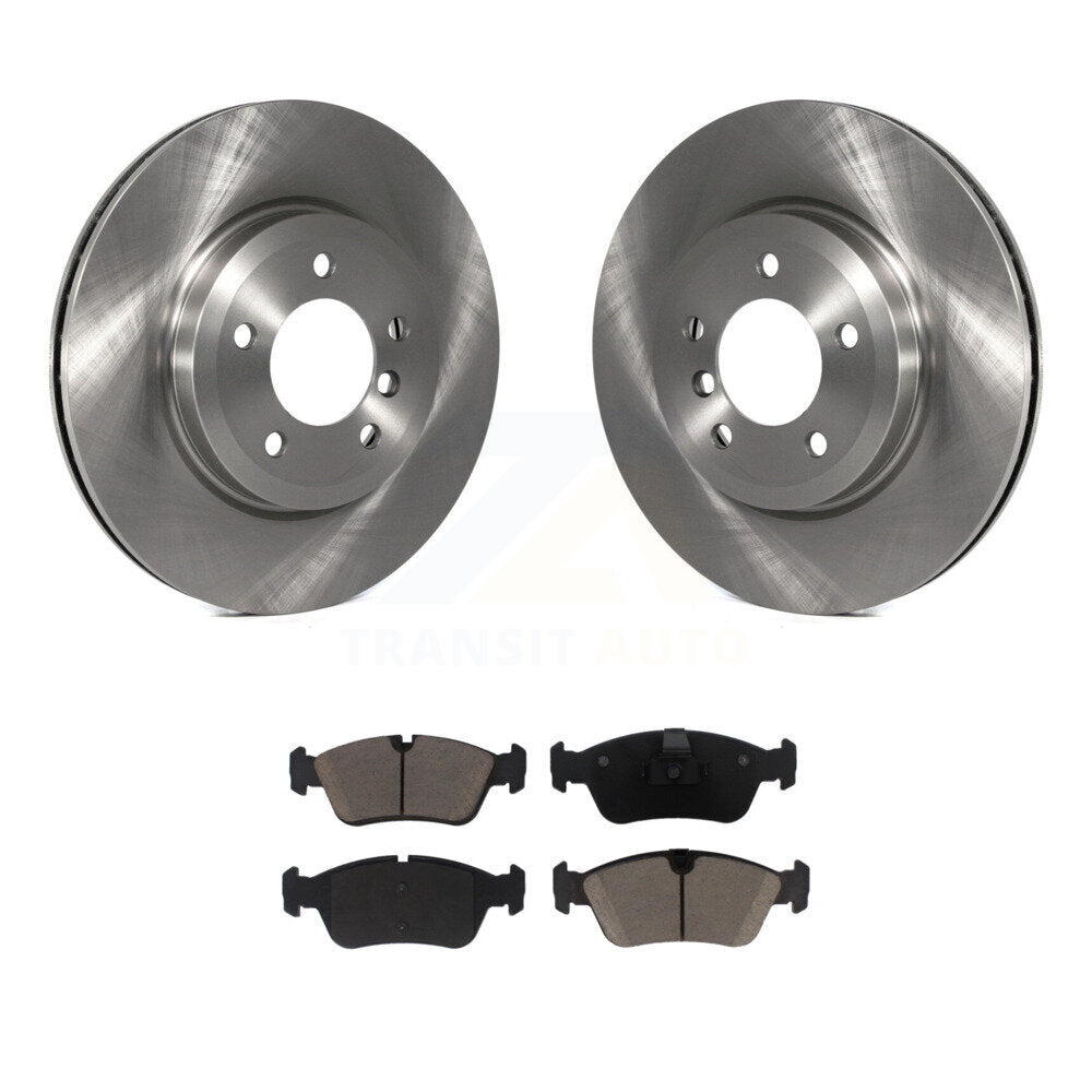 Kit de rotor de frein avant et de plaquettes en céramique pour BMW 320i de 325 mm de diamètre K8C-103371