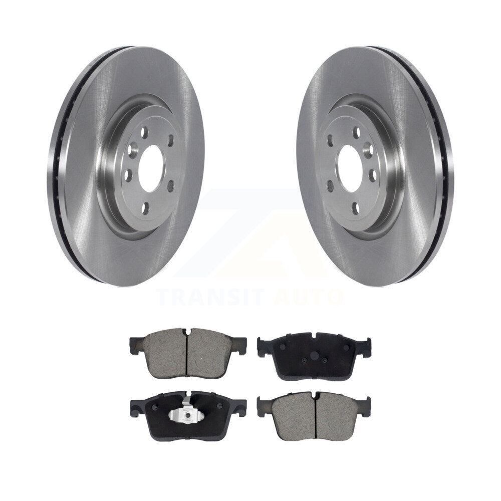 Kit de disques de frein à disque avant et plaquettes en céramique pour Jaguar F-Pace K8C-103374