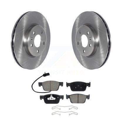 Rotors de frein avant et kit de plaquettes en céramique pour Audi A4 avec rotor de 314 mm de diamètre