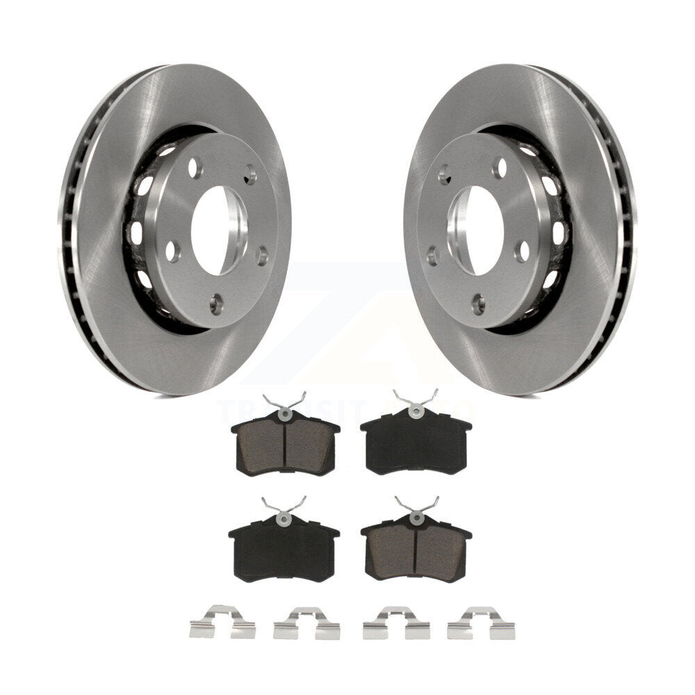 Kit de plaquettes en céramique pour Rotor de frein arrière, pour Audi S4 2002, avec diamètre 256mm, K8C-10338