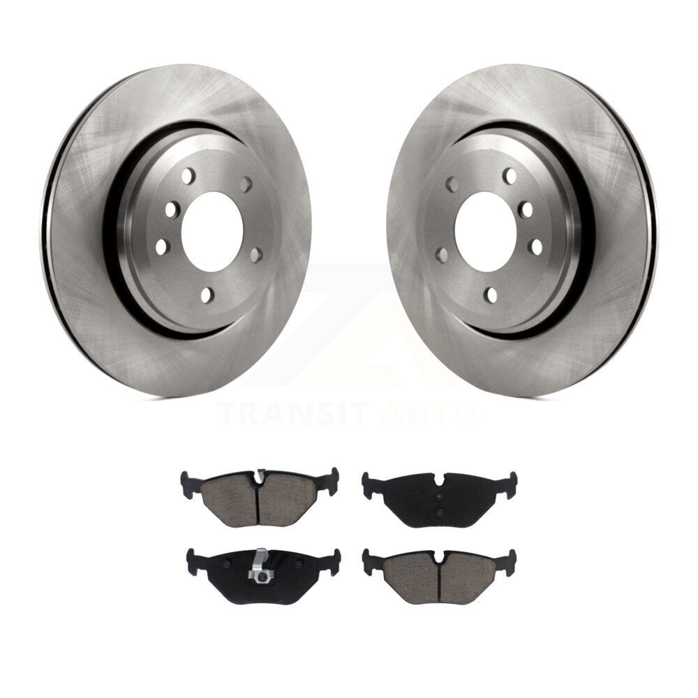 Kit de rotor de frein arrière et de plaquettes en céramique pour BMW 320i avec diamètre 320 mm K8C-10338