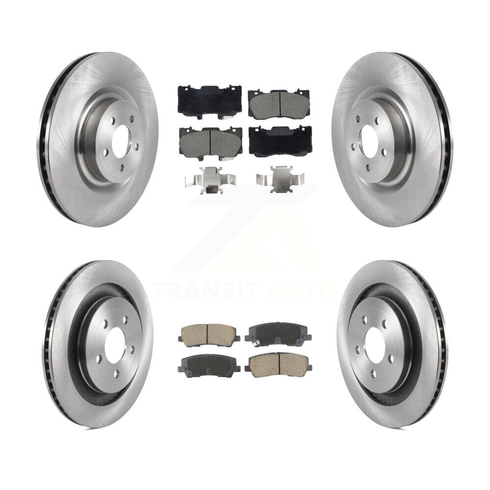 Kit de plaquettes en céramique pour Rotor de frein avant et arrière, pour Ford Mustang 20 sans frein Brembo