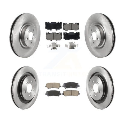 Kit de plaquettes en céramique pour Rotor de frein avant et arrière, pour Ford Mustang 20 sans frein Brembo