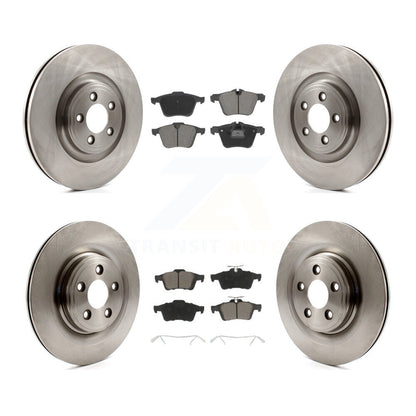 Kit de rotors de frein à disque avant et arrière et plaquettes en céramique, pour Jaguar XF XJ XKR XK