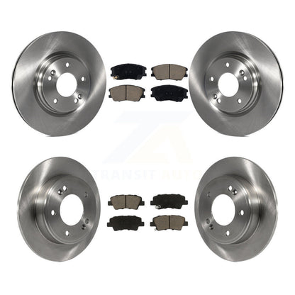 Kit de rotors de frein à disque avant et arrière et plaquettes en céramique pour Kia Soul K8C-103409