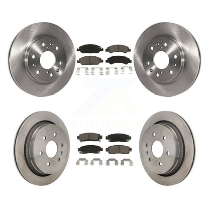 Kit de rotors de frein à disque avant et arrière et plaquettes en céramique pour Cadillac XTS K8C-103413