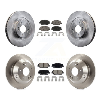 Kit de rotors de frein avant et arrière et plaquettes en céramique, pour Hyundai Santa Fe Sport Kia Sorent