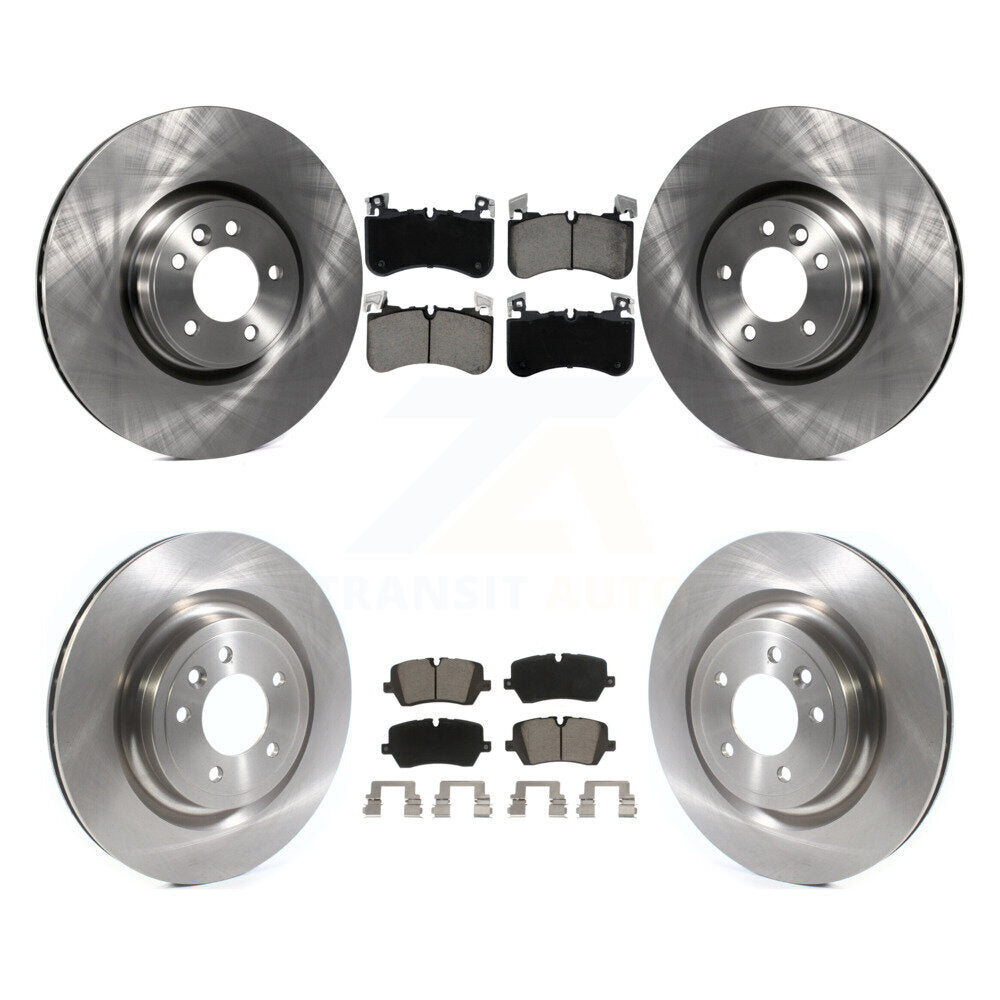 Kit de rotors de frein à disque avant et arrière et plaquettes en céramique pour Land Rover Range