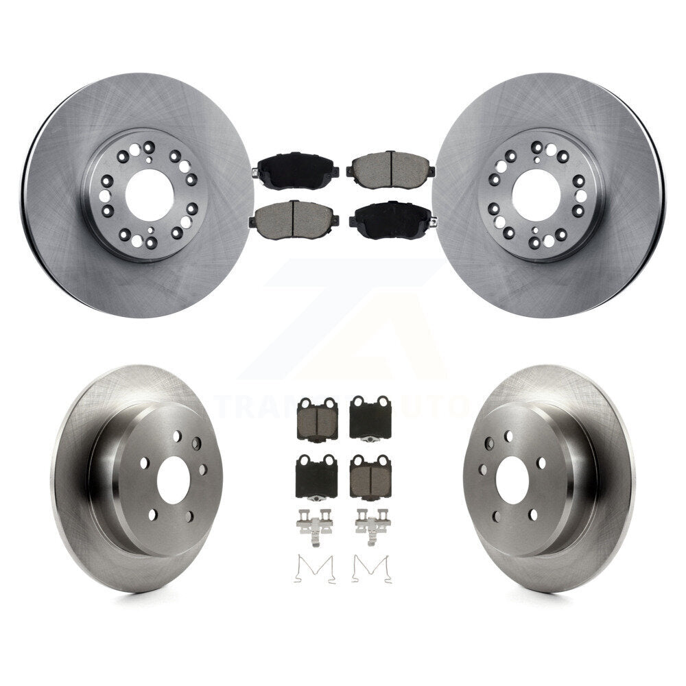 Kit de rotor de frein avant et arrière et plaquettes en céramique, pour Lexus SC430 IS300 GS300 GS400 GS43