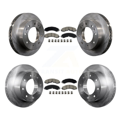 Kit de rotor de frein avant et arrière et plaquettes en céramique, pour GMC Chevrolet Sierra 2500 HD 350