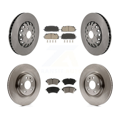 Kit de Rotor de frein à disque avant et arrière et plaquettes en céramique, pour Audi A6 Quattro A7 Sportbac