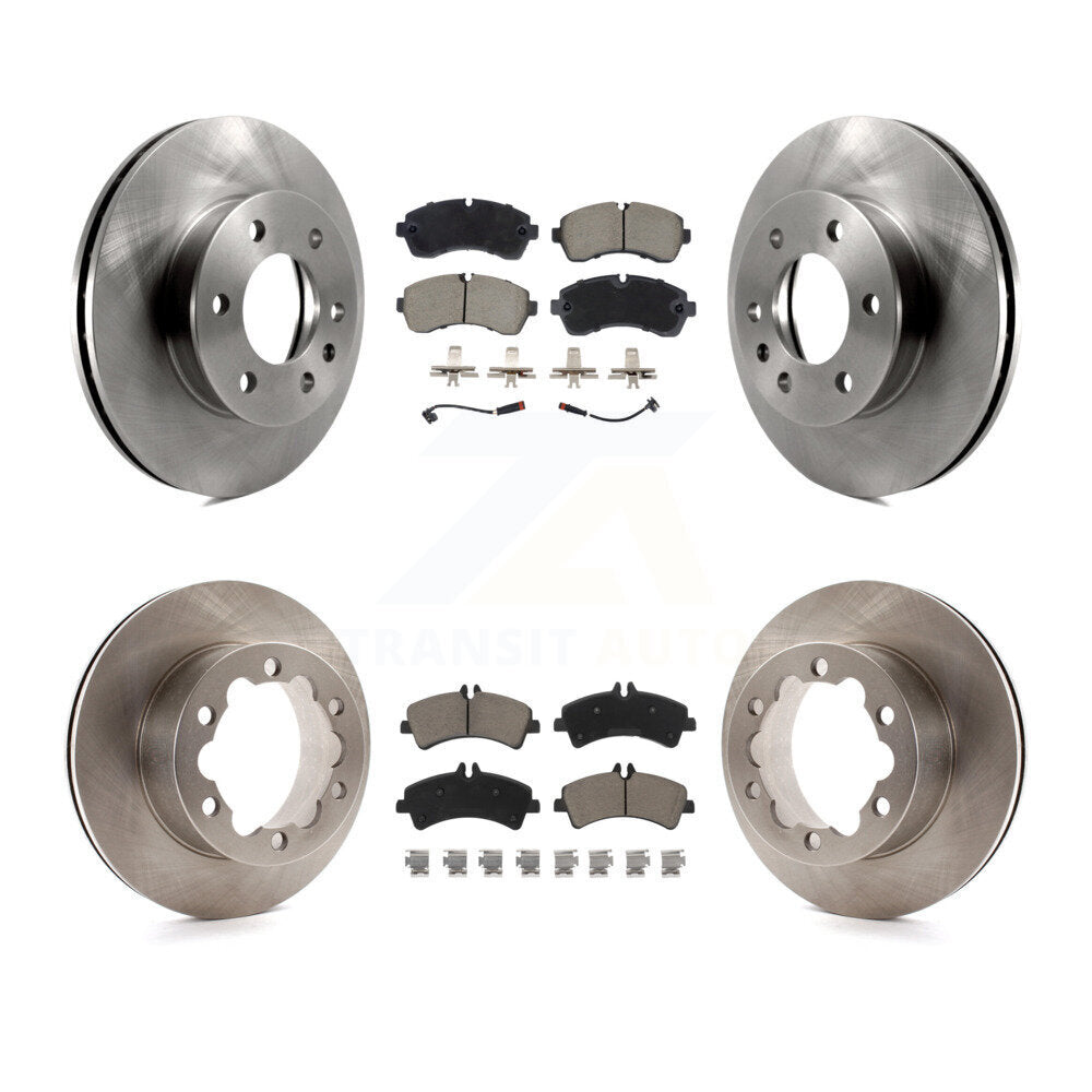 Kit de rotor de frein avant et arrière et plaquettes en céramique pour Sprinter 3500 Mercedes-Benz Dodge