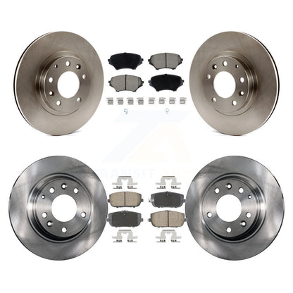 Kit de rotors de frein à disque avant et arrière et plaquettes en céramique pour Mazda MX-5 Miat 2006 – 2015