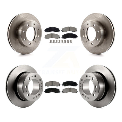 Kit de rotors de frein à disque avant et arrière et plaquettes en céramique pour Ram 2500 3500 K8C-103454
