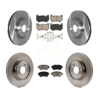 Kit de rotor de frein avant et arrière et plaquettes en céramique pour Audi Q5 2018 avec étrier Brembo