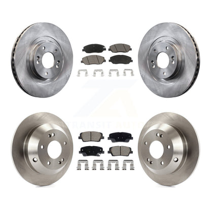 Kit de rotors de frein avant et arrière et plaquettes en céramique pour Hyundai Santa Fe XL 3.3 2013 – 2016