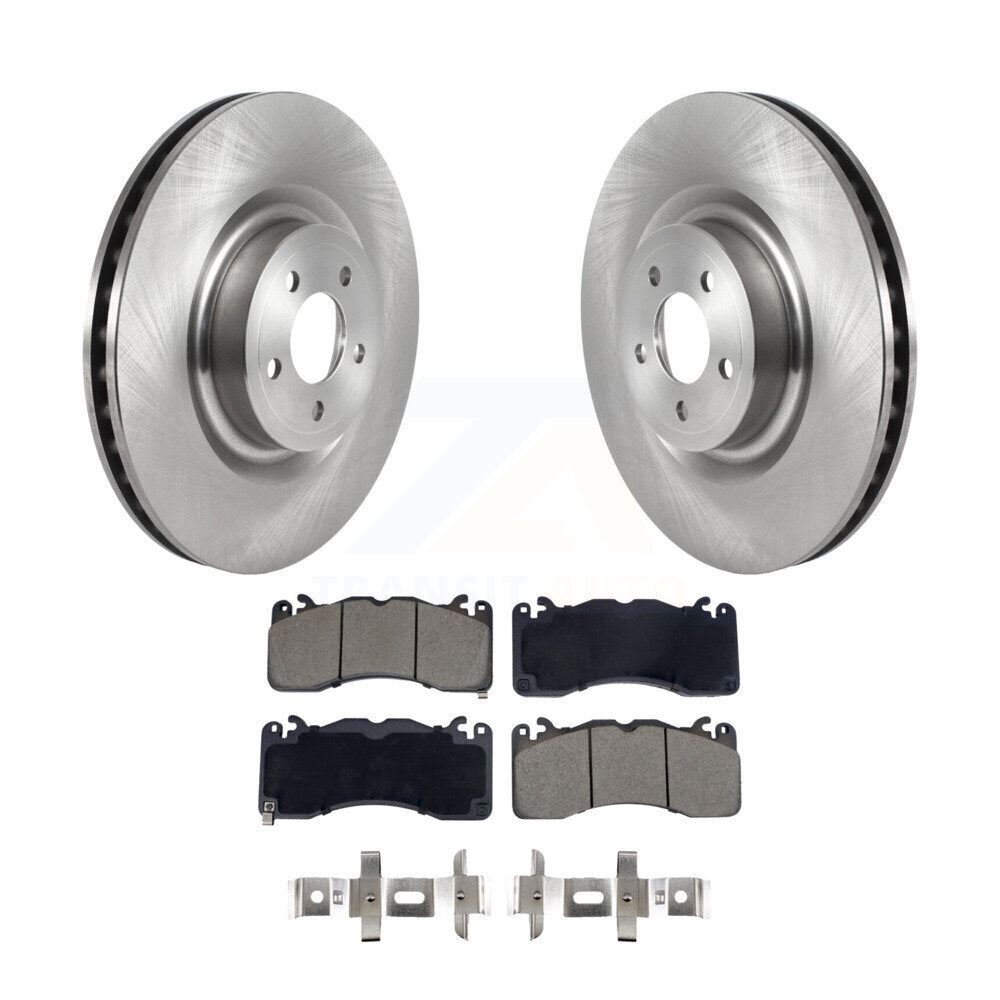 Kit de disques de frein à disque avant et plaquettes en céramique pour Ford Mustang K8C-103467
